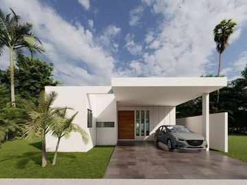 CASA EN VENTA EN MERIDA EN PRIVADA MORERA-CHOLUL DE UNA PLANTA.