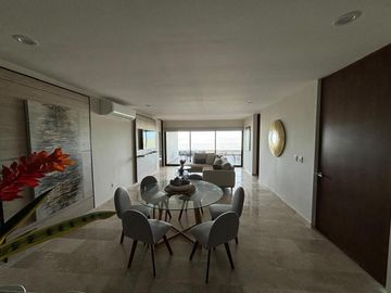 Venta de departamento de 3 hab, ZIRENE frente al mar, en Chicxulub, Prog. Yuc.