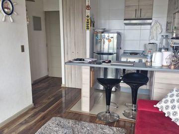 se vende departamento 1 dorm. en calle rio grande concon
