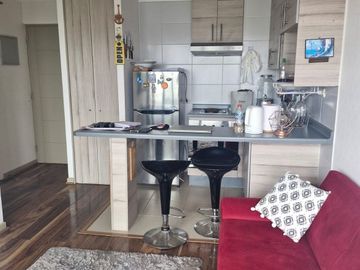 se vende departamento 1 dorm. en calle rio grande concon
