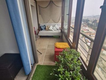 se vende departamento 1 dorm. en calle rio grande concon