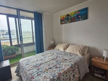 se vende departamento 1 dorm. en calle rio grande concon
