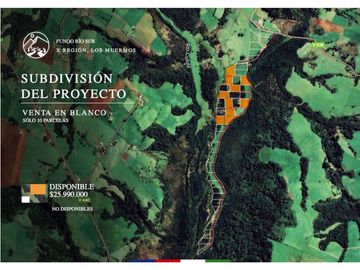 Parcelas "FUNDO RÍO SUR" Los Muermos