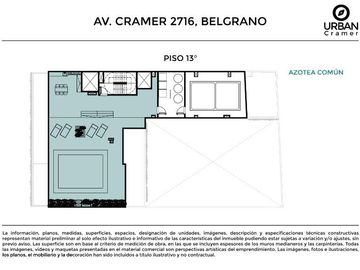 Venta Departamento Monoambiente con balcón en Belgrano