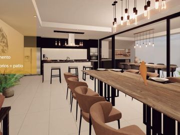 VENTA departamento de dos dormitorios y dos baños, con terraza exclusiva. Abasto, Rosario