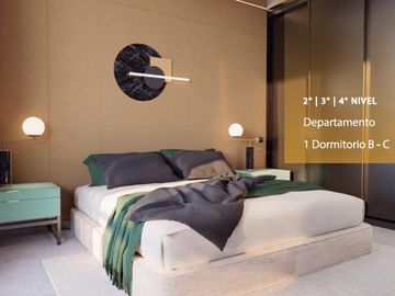 VENTA departamento de dos dormitorios y dos baños, con terraza exclusiva. Abasto, Rosario