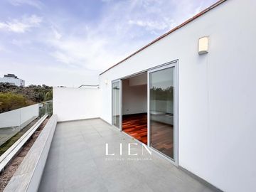 Duplex Penthouse frente a Parque Privado con Terraza y Balcón