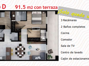 DEPARTAMENTOS PREVENTA TORRE ARIA, CENTRO MTY.