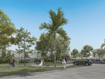 Casa en venta en Privada Residencial de Conkal de dos habitaciones