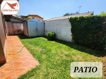 CASA VENTA LA GRANJA A PASOS INACAP 3 HABITACIONES / 2 BAÑOS / 1 BODEGA / 1 ESTACIONAMIENTO