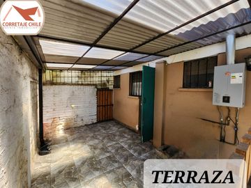 CASA VENTA LA GRANJA A PASOS INACAP 3 HABITACIONES / 2 BAÑOS / 1 BODEGA / 1 ESTACIONAMIENTO
