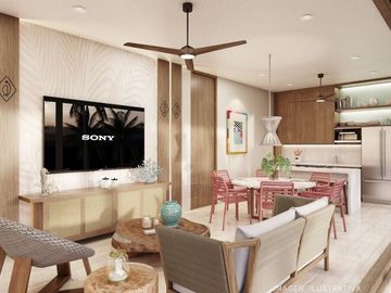Venta de departamento en copropiedad frente al Mar en Sisal