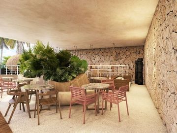 Venta de departamento en copropiedad frente al Mar en Sisal