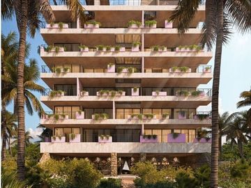 Venta de departamento en copropiedad frente al Mar en Sisal