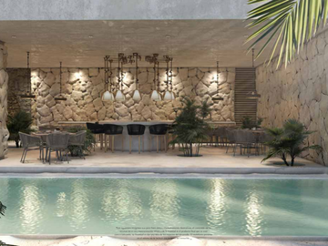 Venta de departamento en copropiedad frente al Mar en Sisal