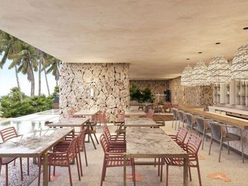 Venta de departamento en copropiedad frente al Mar en Sisal