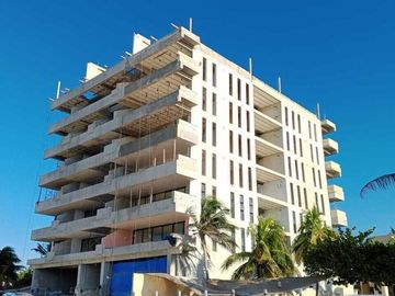 Venta de departamento en copropiedad frente al Mar en Sisal