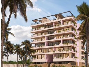 Venta de departamento en copropiedad frente al Mar en Sisal