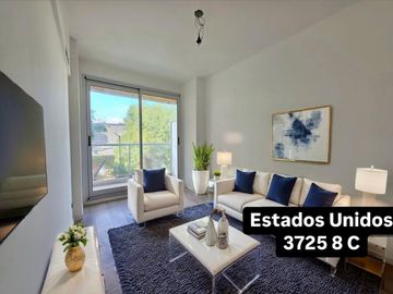Monoambiente en  Venta. Contrafrente 8 C. Boedo