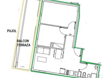 Venta Departamento 3 Ambientes en Caballito