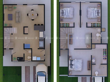 CASA  EN PREVENTA EN FRACCIONAMIENTO ALCAZARES (ZONA CANTERA)