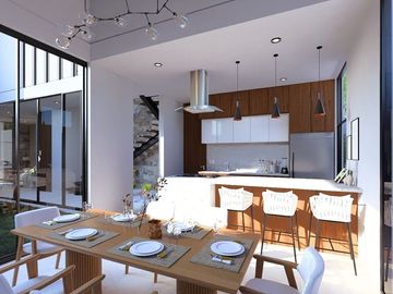 Hermosa Casa de 3 habitaciones en Real Montejo, PREVENTA.
