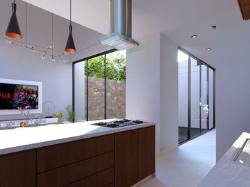 Hermosa Casa de 3 habitaciones en Real Montejo, PREVENTA.
