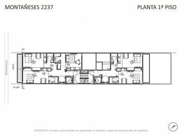 Departamento de 1 Ambiente en Venta, Apto Profesional en Construcción en Belgrano