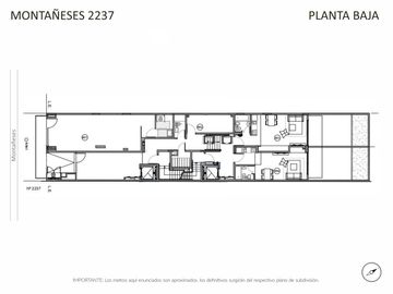 Departamento de 1 Ambiente en Venta, Apto Profesional en Construcción en Belgrano