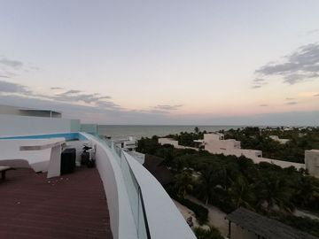 DEPARTAMENTO EN VENTA PLAYA MERIDA, 3 RECÁMARAS. TOTALMENTE AMUEBLADO