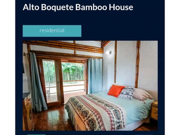 VENDO.CASA TERRENO.DE.1800MTS LAS.TRANCAS.DE.BOQUETE