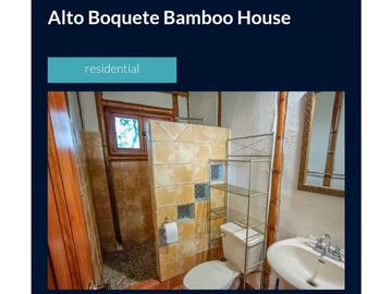 VENDO.CASA TERRENO.DE.1800MTS LAS.TRANCAS.DE.BOQUETE