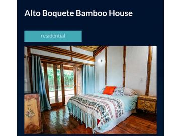 VENDO.CASA TERRENO.DE.1800MTS LAS.TRANCAS.DE.BOQUETE
