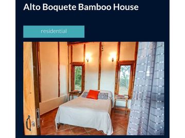 VENDO.CASA TERRENO.DE.1800MTS LAS.TRANCAS.DE.BOQUETE