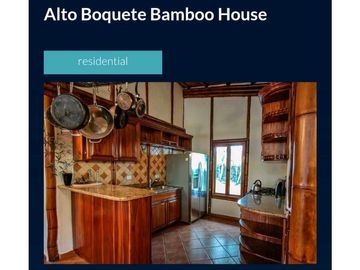 VENDO.CASA TERRENO.DE.1800MTS LAS.TRANCAS.DE.BOQUETE