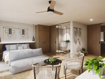 ESTUDIO EN VENTA EN PLAYA DEL CARMEN CON ALBERCA/GIMNACIO/ROOFTOP