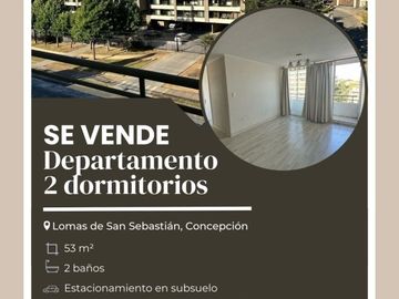 DEPARTAMENTO 2 DORMITORIOS, LOMAS DE SAN SEBASTIÁN