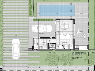 Casa 2 dormitorios en condominio - Tierra de sueños 3 roldan