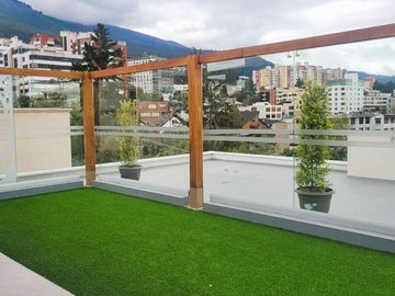 VENTA DEPARTAMENTO 2 DORMITOTIOS 85m² , a estrenar, Quito tenis. G.Be_AQT