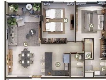 PREVENTA DEPARTAMENTOS DENTRO DE LA CIUDAD MERIDA YUCATAN