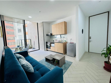 La Carolina, Suite Amoblada en  Venta, 46.08m2, 1 Habitación