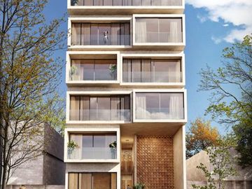 Departamento AMUEBLADO en Venta en Playa del Carmen. Estudio Mezzanine, Rooftop con vista al mar!