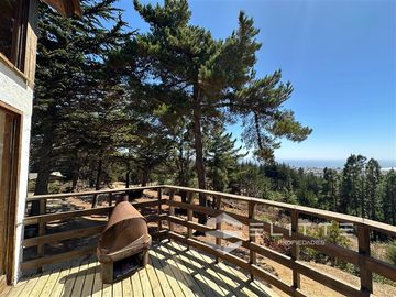 Parcela en Venta en (MVR) Casa con vista al mar en Cerro Lugano, Pichilemu