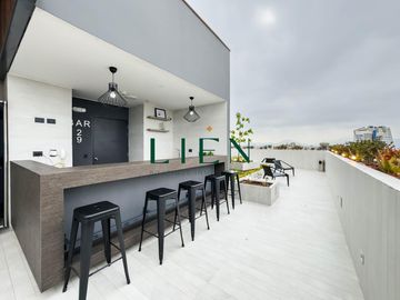 Flat de estreno con vista externa y buen distribucion en San Isidro Financiero