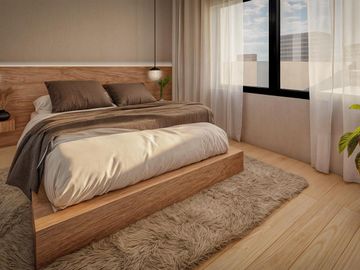 Venta semipiso 2 ambientes con balcón y parrilla en Morón (4ºB)