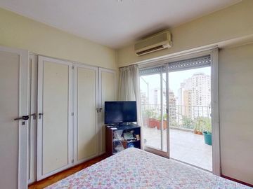 Departamento 4AMB con balcón terraza con gran vista al Parque Chacabuco