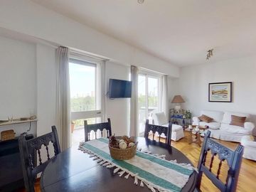 Departamento 4AMB con balcón terraza con gran vista al Parque Chacabuco