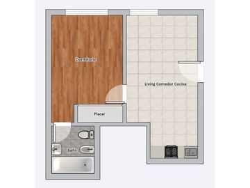 EXCELENTE DEPARTAMENTO 2 AMBIENTES – VILLA PUEYRREDÓN