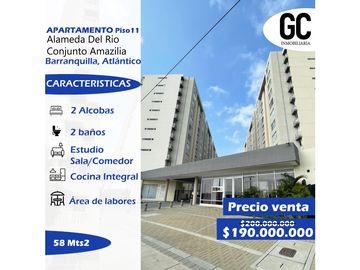 Se vende apartamento piso 11 Conjunto amazilia- Alameda del rio