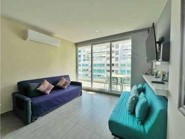 Venta apartamento 1 alcoba en SPIAGGIA morros la boquilla